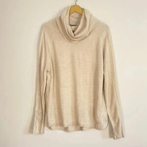 French Connection Oatmeal Cowl Neck Sweater